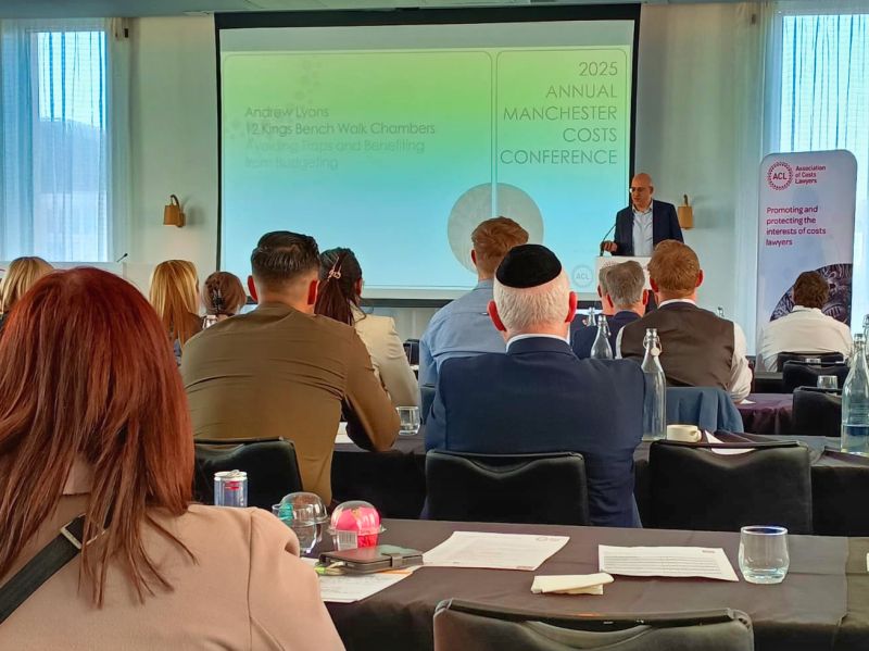 Association of Costs Lawyers Manchester Annual Conference